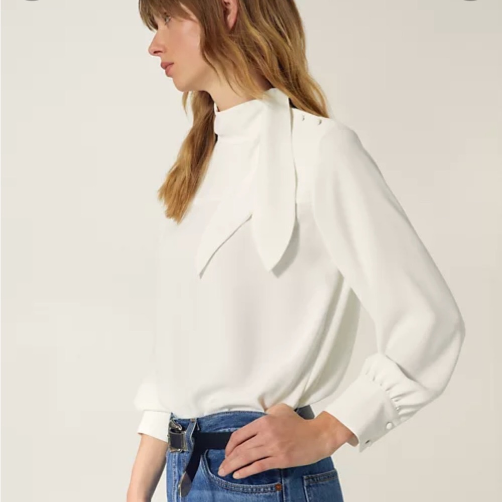 Wilfred Trapeze Blouse, Size XXS